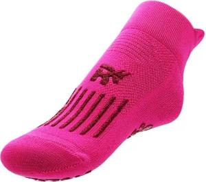 Fuchsia rutschfeste Kinder-Sportsocken für Zuhause und Schule