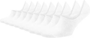 Füßlinge/ Sneaker Socken Weiß im 9er-Pack aus Bio-Baumwolle - Größe 43-46