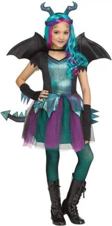 Fun World Kostüm Magischer Drache - Karneval Faschingskostüm Kinder