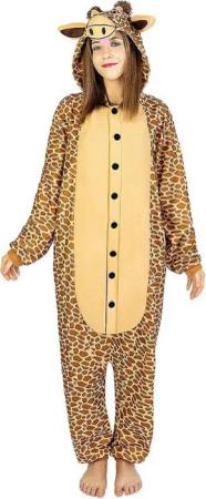 Funidelia Kostüm Giraffen Onesie Kostüm, Gemütlicher Overall für Savannen-Bewohner