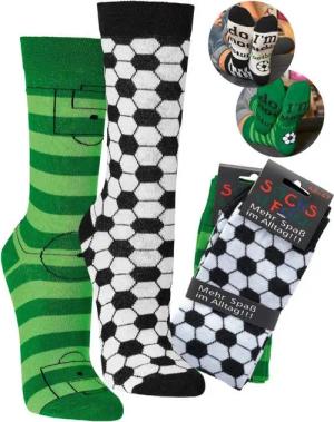 FussFreunde Socken 2 Paar Fun Socken, Spaß mit Socken, über 70 Motive, ANTI-LOCH-GARANTIE