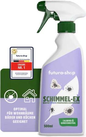 Futura-Shop Schimmelentferner Chlorfrei 0.5 L für Wohn- und Schlafräume Schimmelentferner (1-St)