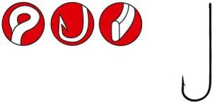 Gamakatsu Hooks 25 Stück LS-5013F Gr.1