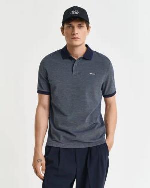 Gant - "4-Color" Poloshirt für Herren Oxford-Stil (Blau)