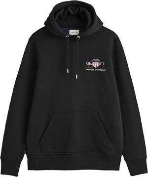 Gant - "Archive Shield" Kapuzenpullover für Herren (Schwarz)