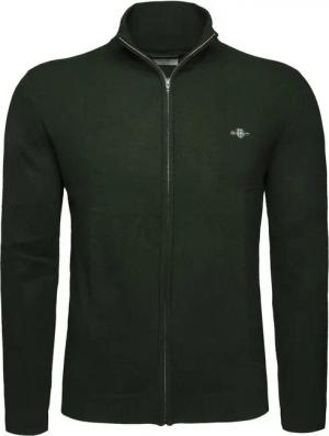 Gant Cardigan Extrafine Lambswool Zip Herren Strickjacke, Jacke, Pullover, Sweatshirt, Longstrickjacke