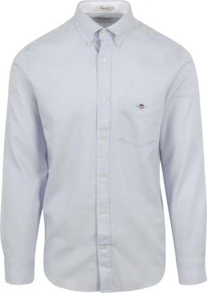 Gant Casual Hemd Honeycomb Texture Hellblau - Größe M
