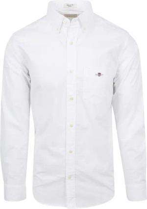 Gant Casual Hemd Poplin Weiß - Größe 4XL