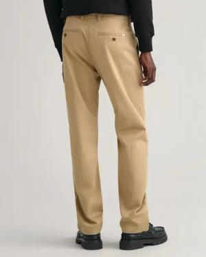 Gant Chinohose REGULAR TWILL CHINOS Regumit gefütterten Seitentaschen