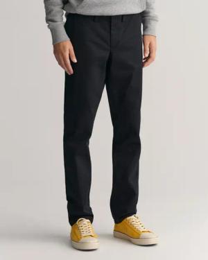 Gant Chinohose "SLIM TWILL CHINOS" mit gefütterten Seitentaschen
