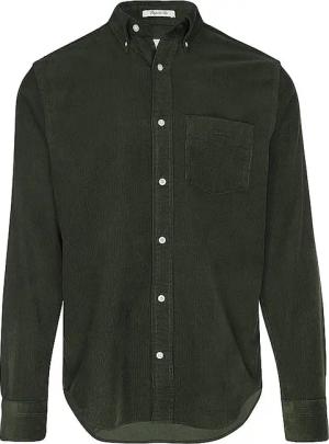 GANT Cordhemd  dunkelgrün | XXXL