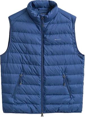 GANT Daunensteppgilet hellblau | M