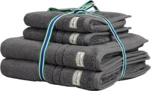 Gant Handtuch Unisex Handtuch 4er Pack Baumwolle Premium Towel, Frottier (Set, 4-St)