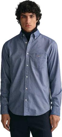GANT Hemd Regular Fit  blau | S