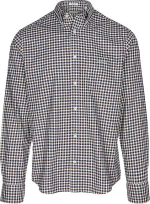 GANT Hemd Regular Fit  braun | XXL
