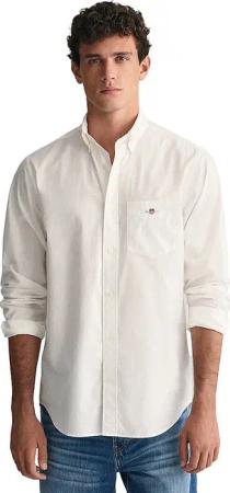 GANT Hemd Regular Fit  weiss | L