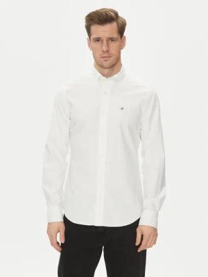 Gant Hemd Slim Oxford Stretch 3230115 Weiß Slim Fit
