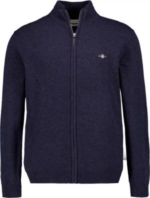 Gant Herren Cardigan blau unifarben