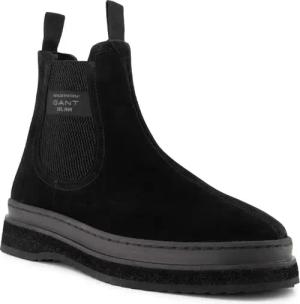 Gant Herren Chelsea Boots schwarz Velours