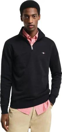 Gant | Herren gesticktes Schild halbe Zip Sweatshirt