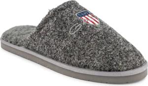 Gant Herren Hausschuhe grau Textil & Canvas meliert