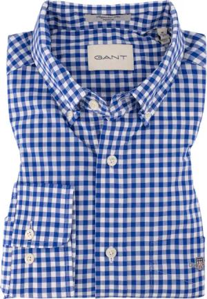 Gant Herren Hemd blau kariert