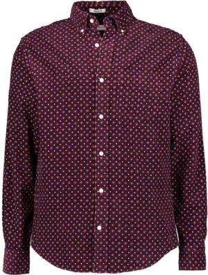 Gant Herren Hemd rot gemustert