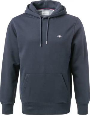 Gant Herren Hoodie blau unifarben