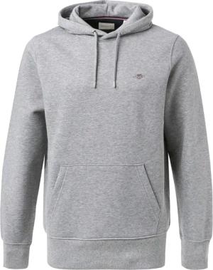 Gant Herren Hoodie grau unifarben