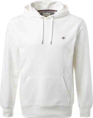 Gant Herren Hoodie weiß unifarben