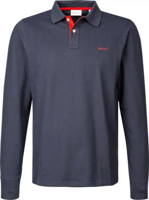 Gant Herren Polo-Shirt blau