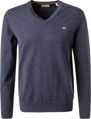 Gant Herren Pullover blau unifarben