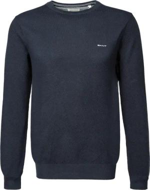 Gant Herren Pullover blau unifarben