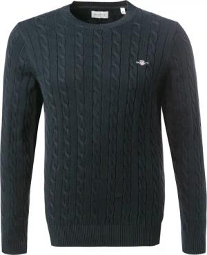 Gant Herren Pullover blau unifarben