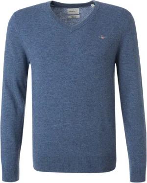 Gant Herren Pullover blau unifarben