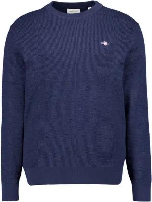 Gant Herren Pullover blau unifarben