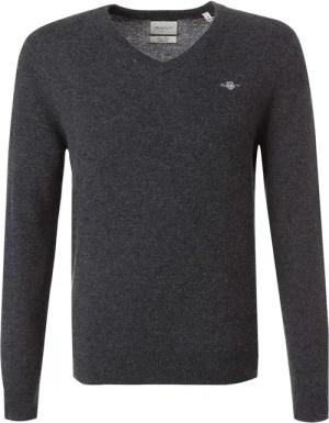 Gant Herren Pullover grau unifarben