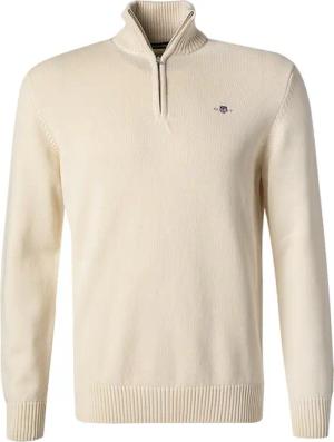 Gant Herren Pullover weiß unifarben