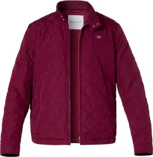 Gant Herren Steppjacke rot unifarben