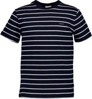 Gant Herren T-Shirt blau gestreift