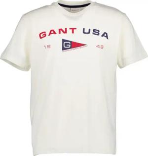 Gant Herren T-Shirt weiß