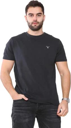 Gant Herren T-Shirts - Schwarz