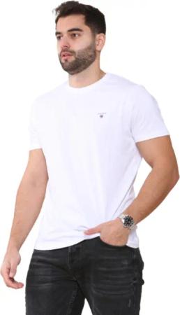 Gant Herren T-Shirts - Weiß