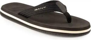 Gant Herren Zehensandalen blau Textil & Canvas