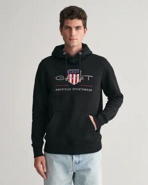 Gant Hoodie "REG ARCHIVE SHIELD HOODIE", mit modischer Logostickerei auf der Brust