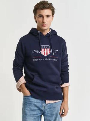 Gant Hoodie REG ARCHIVE SHIELD HOODIE mit modischer Logostickerei auf der Brust