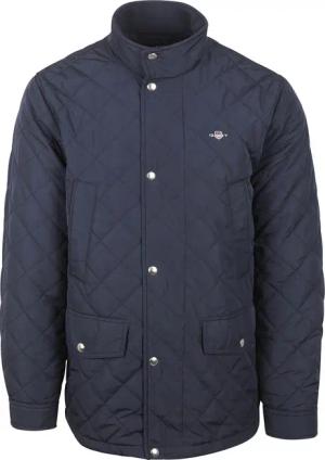 Gant Jacke Quilted Windcheater Marine - Größe XXL