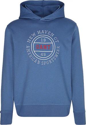 GANT Kapuzensweater - Hoodie GRAPHIC blau | XXL