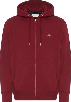 Gant Kapuzensweatjacke "REG SHIELD FULL ZIP HOODIE" mit Logostickerei auf der Brust