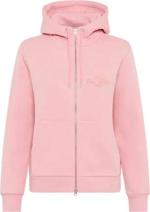 Gant Kapuzensweatjacke REG TONAL SHIELD ZIP HOODIE Markenstickerei, Kapuze, Rippbündchen